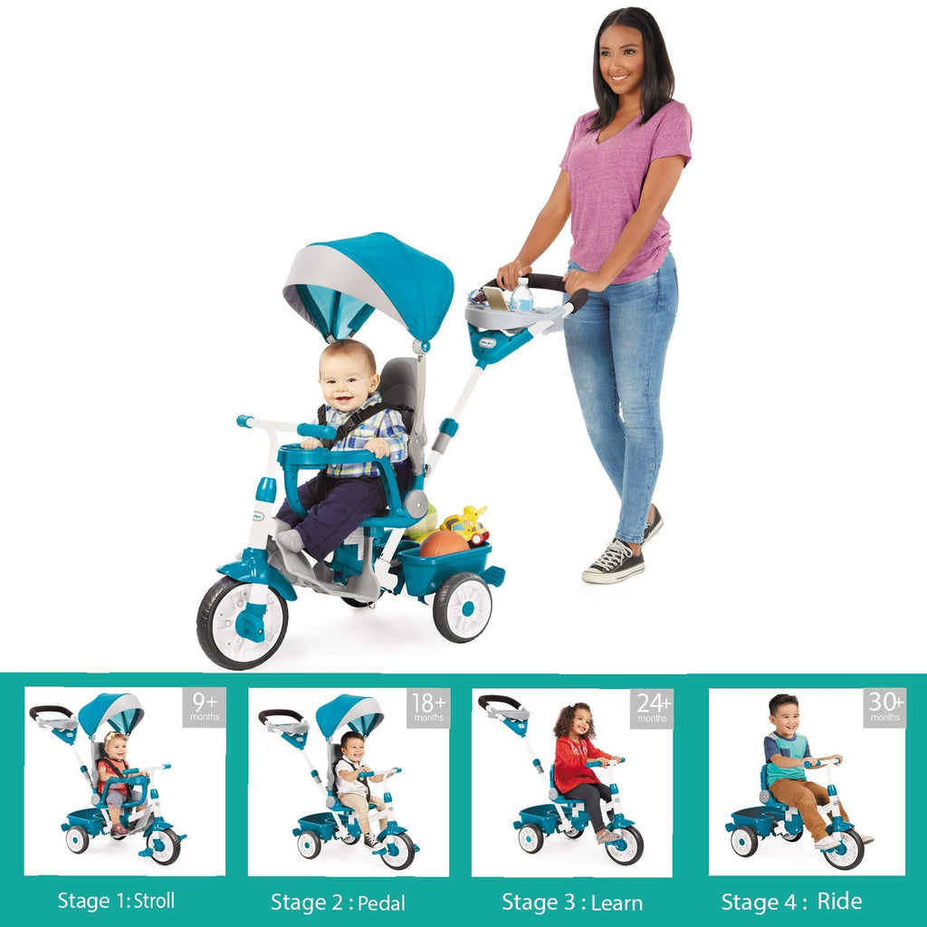 Perfect Fit™ 4-in-1 Trike - Teal - Image 1