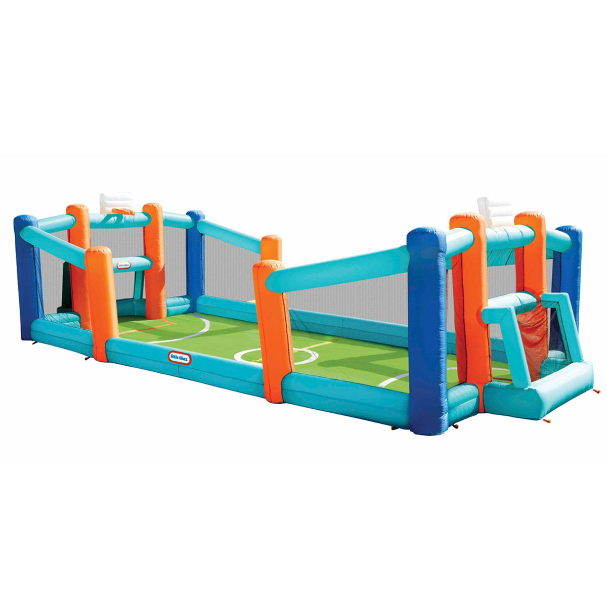 Huge Backyard Soccer & Basketball Court - Image 1